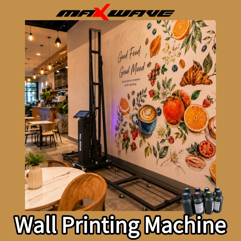 Commercial Uv Printing - Printer Dinding Mudah Digunakan, Cetak Langsung
