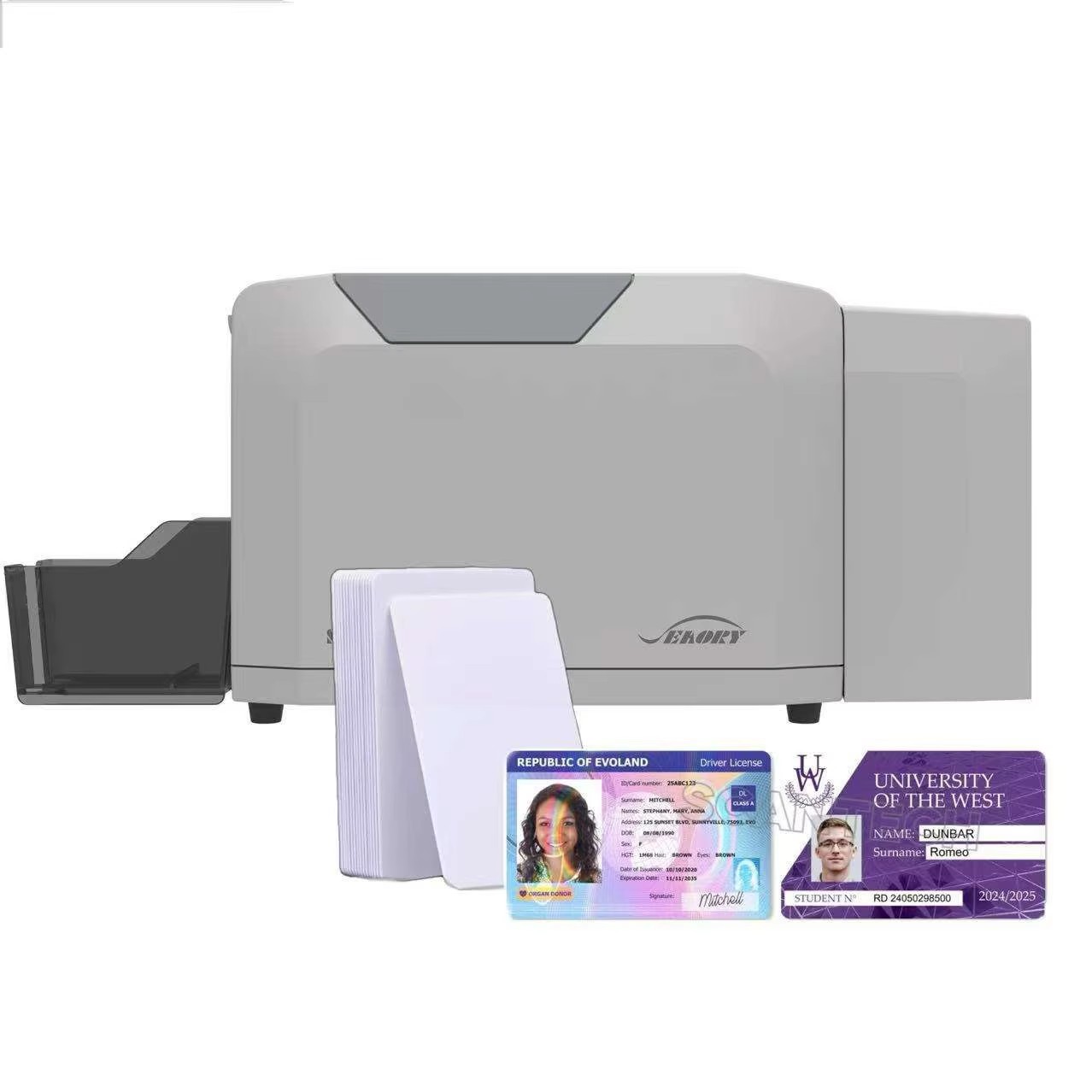 Commercial Printing Business - Mesin Pencetak Kartu ID Plastik PVC
