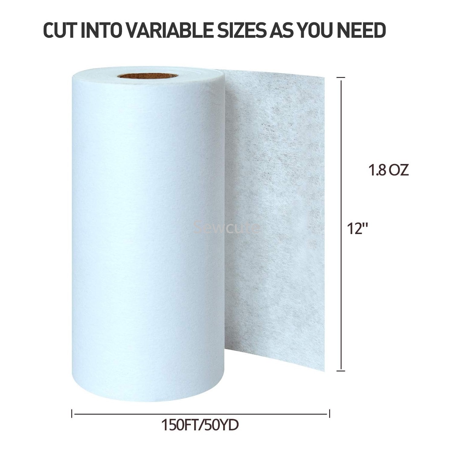 Penstabil bordir air mata 30cm - Embroidery Stabilizer Backing ulasan dan harga