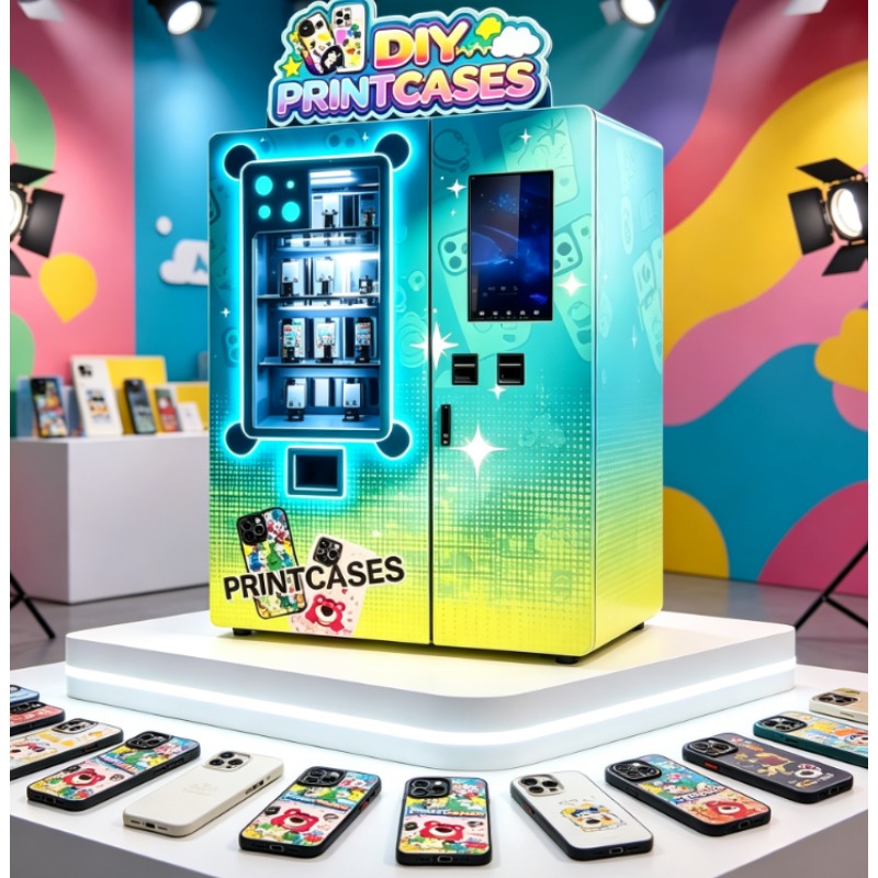Mesin Vending Cetak Casing HP  - Commercial Printing Business ulasan dan harga