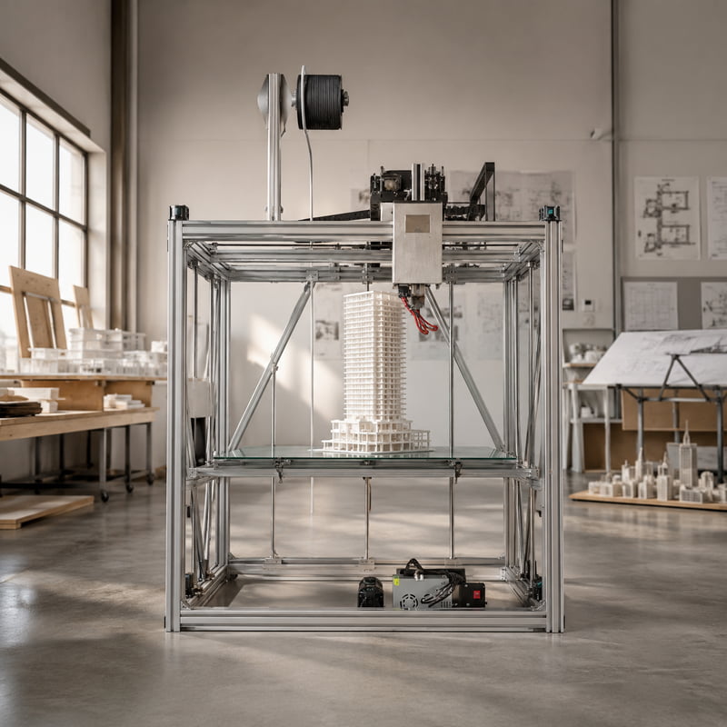 Printer 3D Format Besar yang A - Commercial Printer ulasan dan harga
