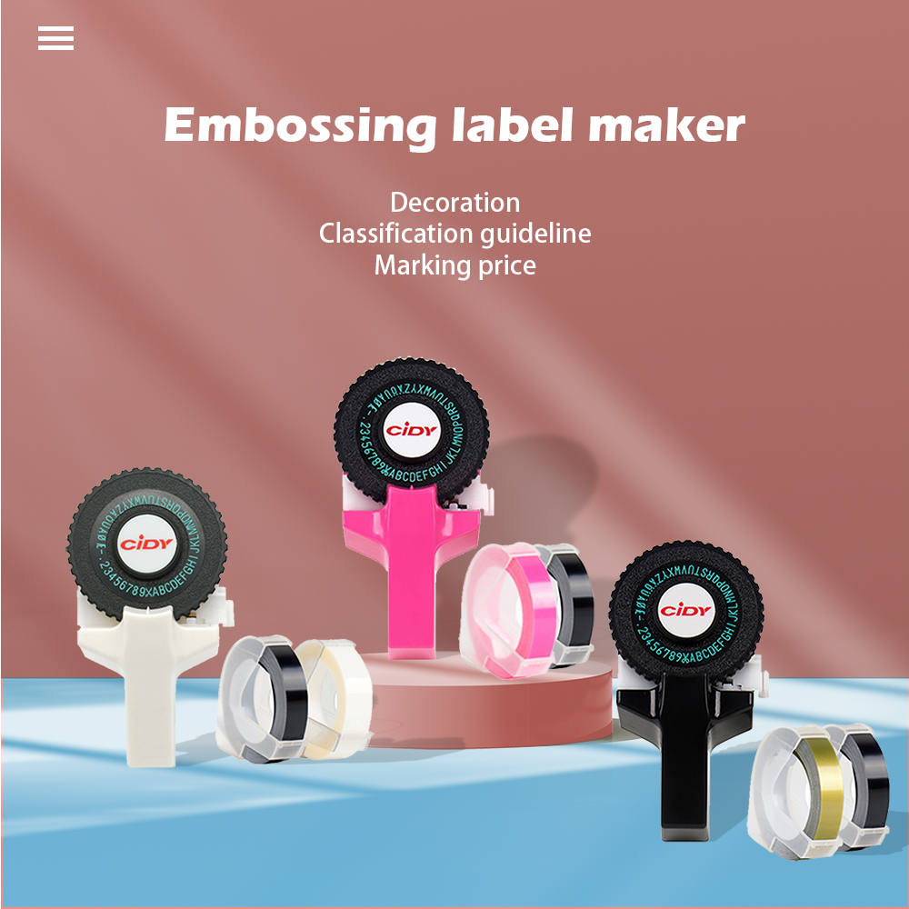 CIDY C101 3D Embossing pembuat - Commercial Printer ulasan dan harga