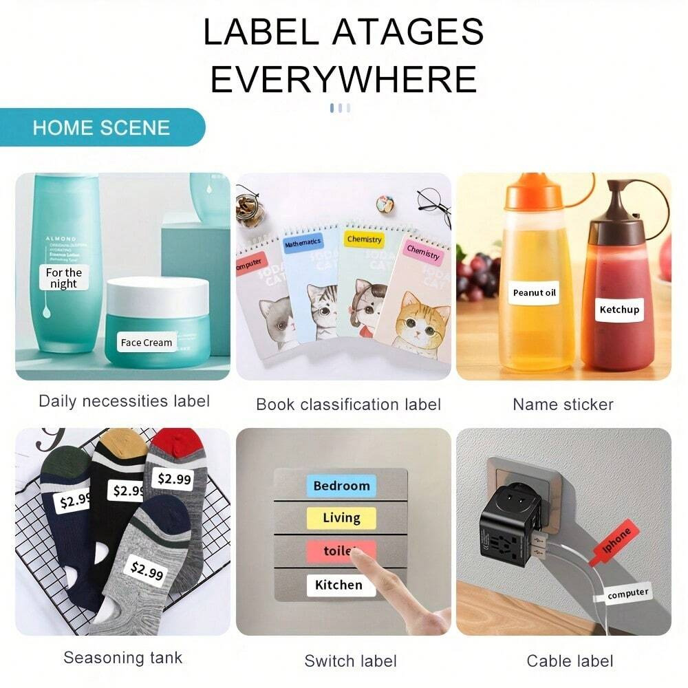 Marklife 3 Gulungan Label P15  - Commercial Shirt Printing Machine ulasan dan harga