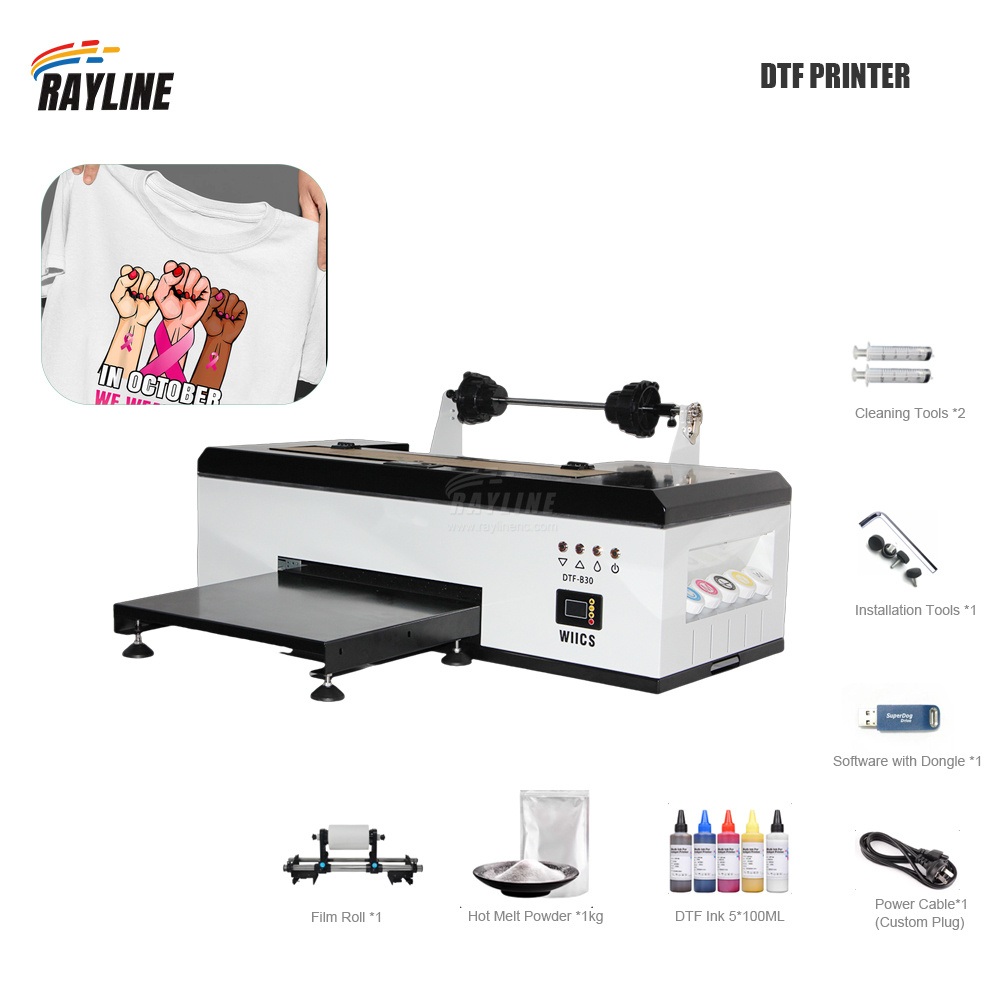 Mesin Cetak DTF (Direct to Fil - Commercial Shirt Printing Machine ulasan dan harga