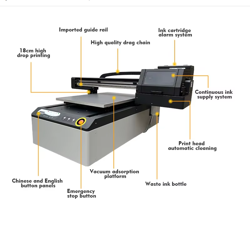 Printer UV Flatbed Inkjet 6090 - Commercial Uv Printing ulasan dan harga